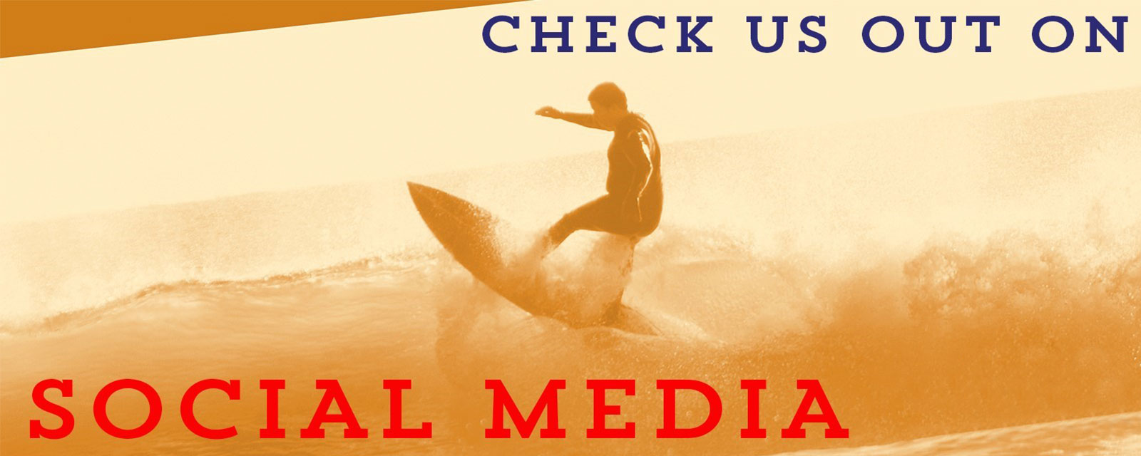 Check us out on social media - Facebook, Instagram